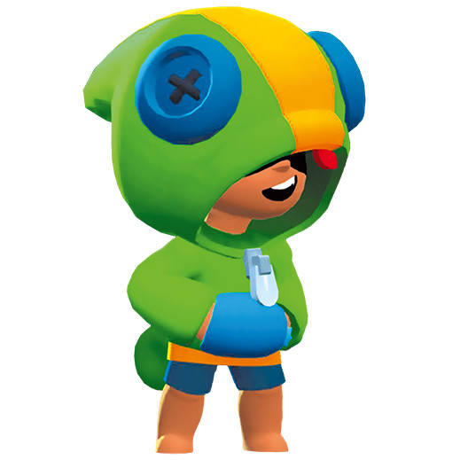 

Наклейка на воздушный шар Бравл Старс Леон