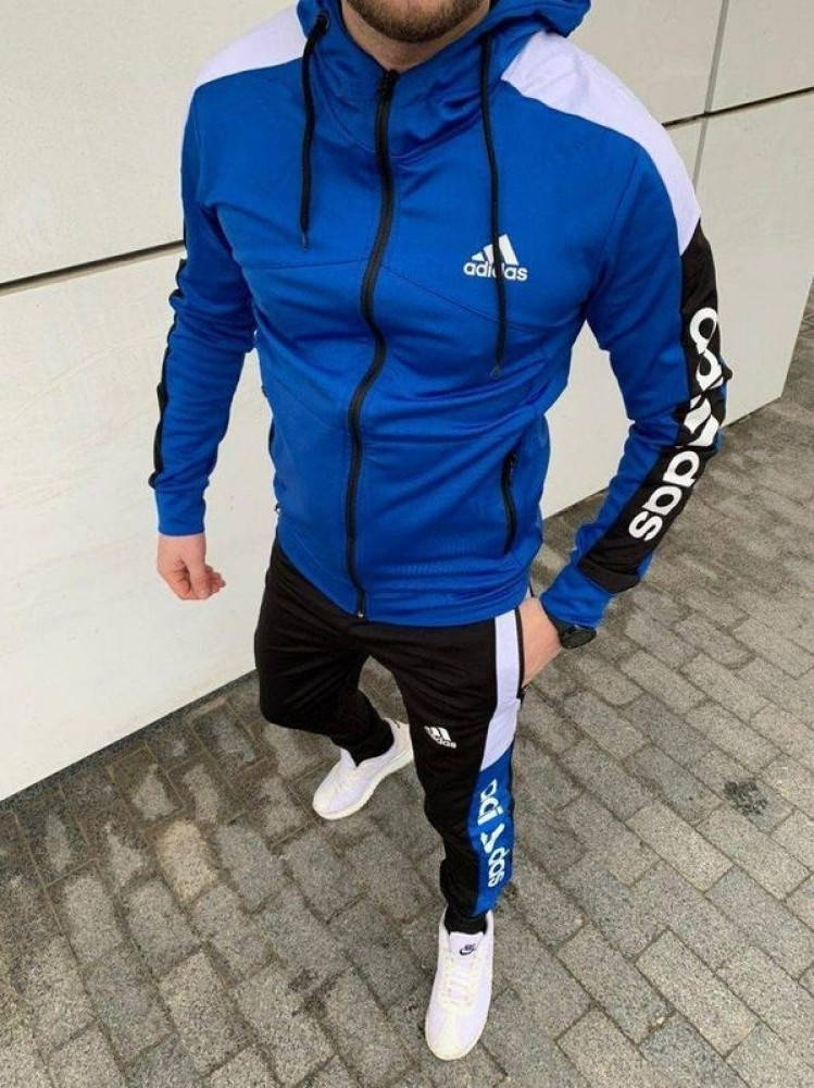 

Спортивный костюм мужской весенний Adidas (Адидас) синий