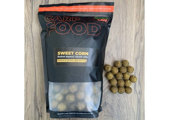 

Бойлы вареные "Sweet Corn" d.20 250гр