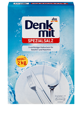 

Соль для посудомоечных машин Denk Mit Spezial Salz (2 kg)