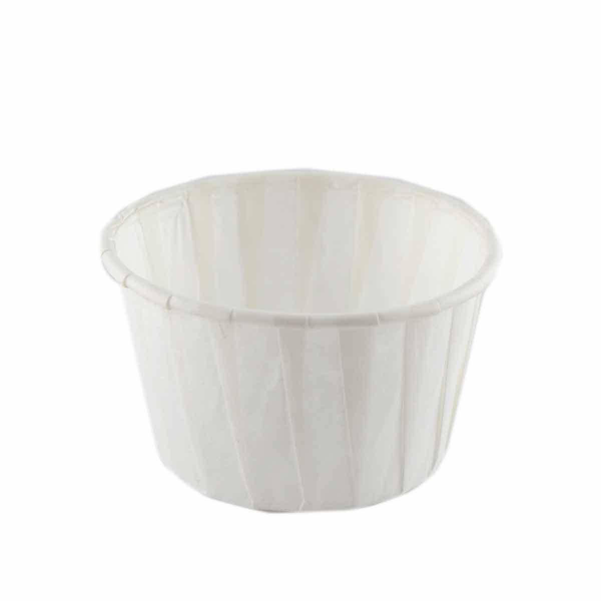 

Капсула для маффина Ecopack Белая 50/40 с бортиком, 1 шт