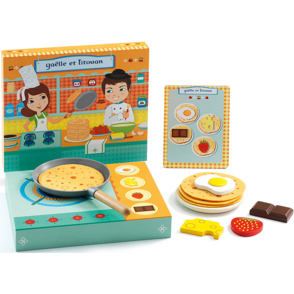

DJECO Игра «Ресторан панкейков Гаэль и Титуан»
