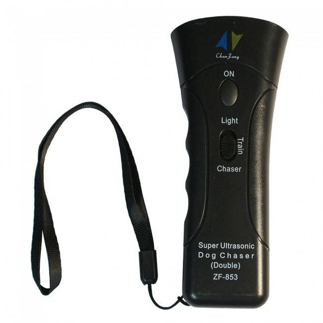 

Отпугиватель собак Chan Fong ZF853E/5039 Super Ultrasonic Dog Chaser, Черный