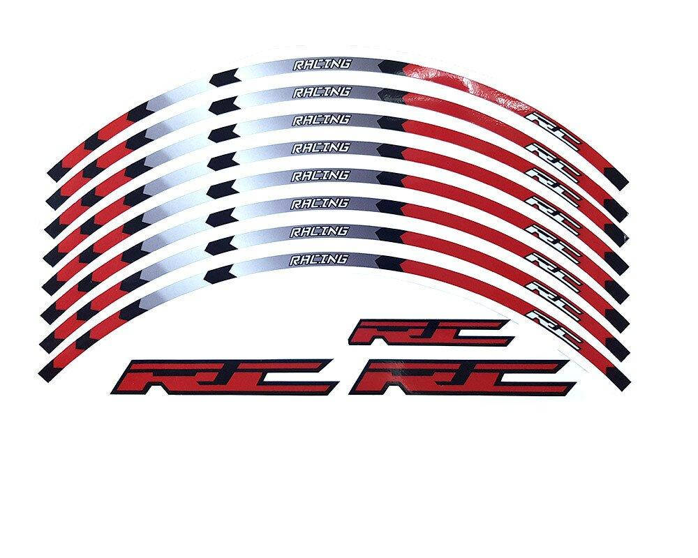 

Наклейка на обод колеса RC Racing Red ОТРАЖАЙКА, Красный