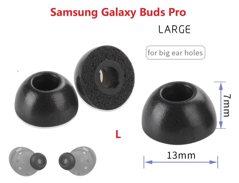 

Пенные амбушюры Samsung Galaxy Buds Pro SM-R190 Размер L большие