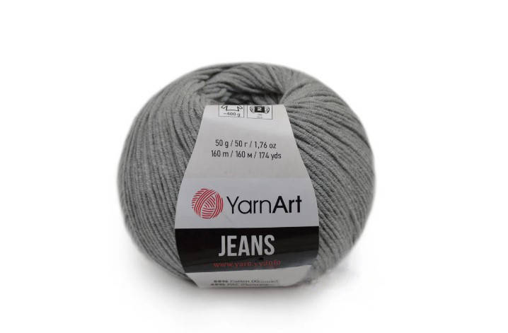 

YarnArt Jeans, Серый №46