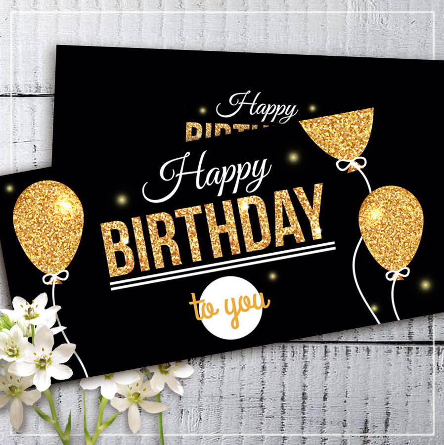 

Конверт для денег Happy Birthday to you