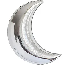

Фольгированный шарик Flexmetal 36" (91 см) Месяц метталик Серебро, Серебристый