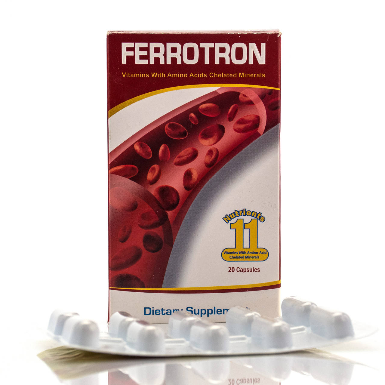 

Ферротрон анемия Ferrotron Египет20 кап