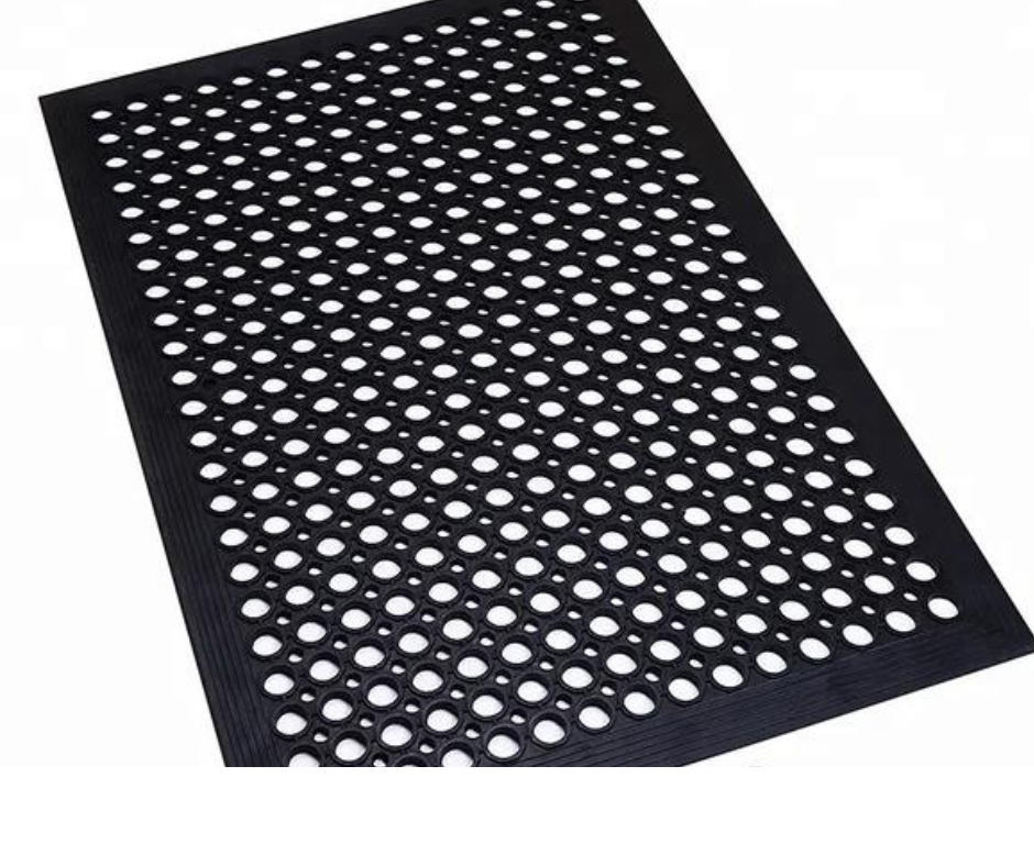 

Резиновый коврик сота со скошенным краем 60*90 (3,4кг), Черный