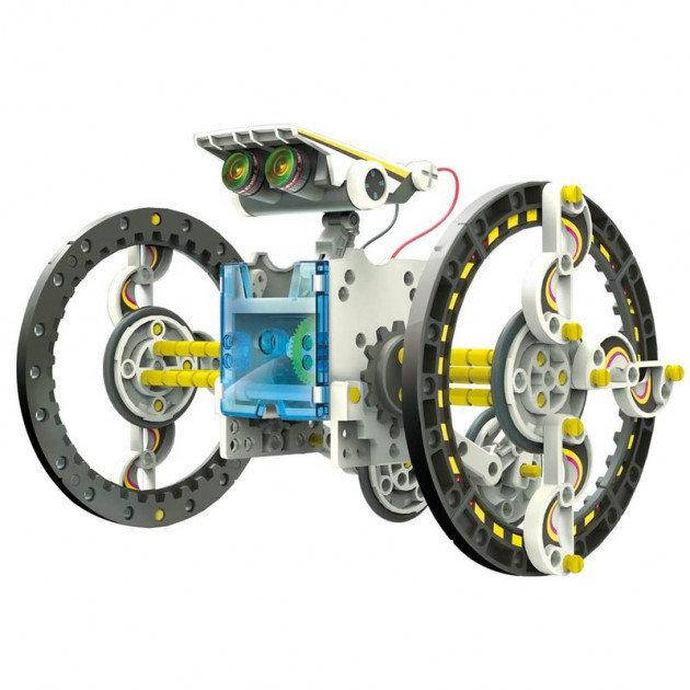 

Конструктор на солнечных батареях CIC 21-615 Educational Solar Robot Kit 14 in 1, Белый