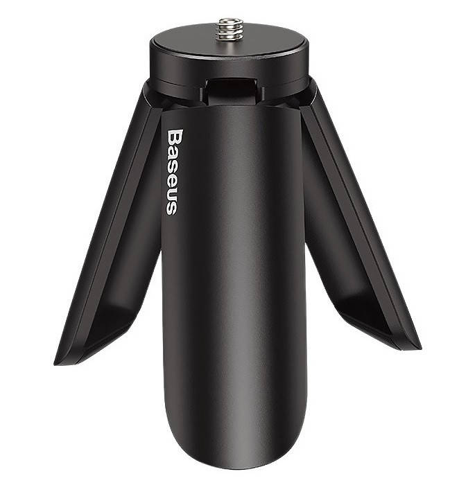 

Трипод мини-штатив, тренога для камеры Baseus Control Gimbal Stabilizer Tripod Темно-серый (SUYT-A0G), Черный