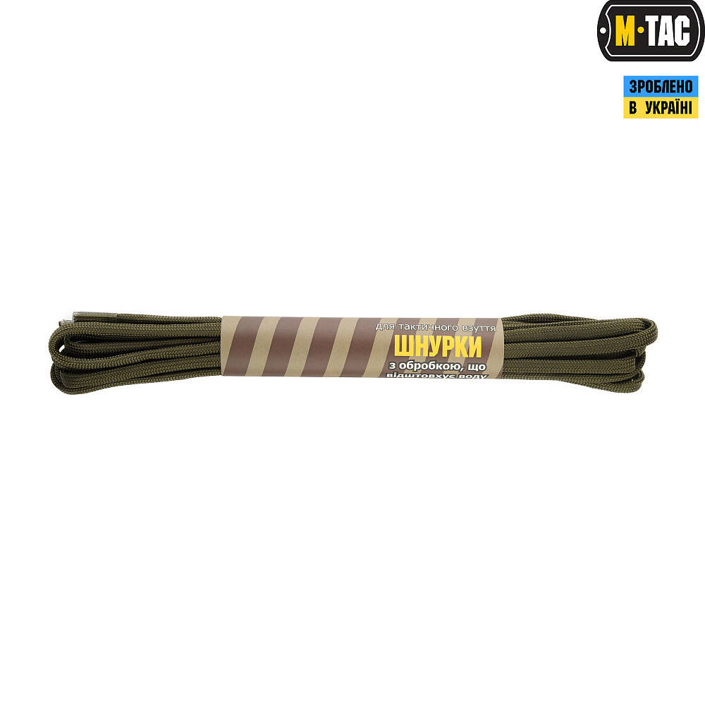 

M-Tac шнурки паракорд олива 185, Оливковый