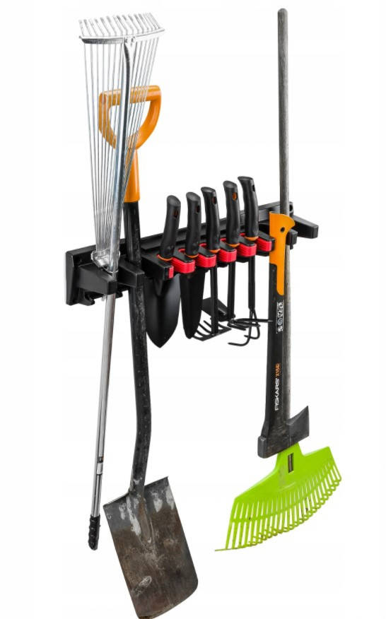 

Полка фиксатор садового инструмента на стене Kistenberg