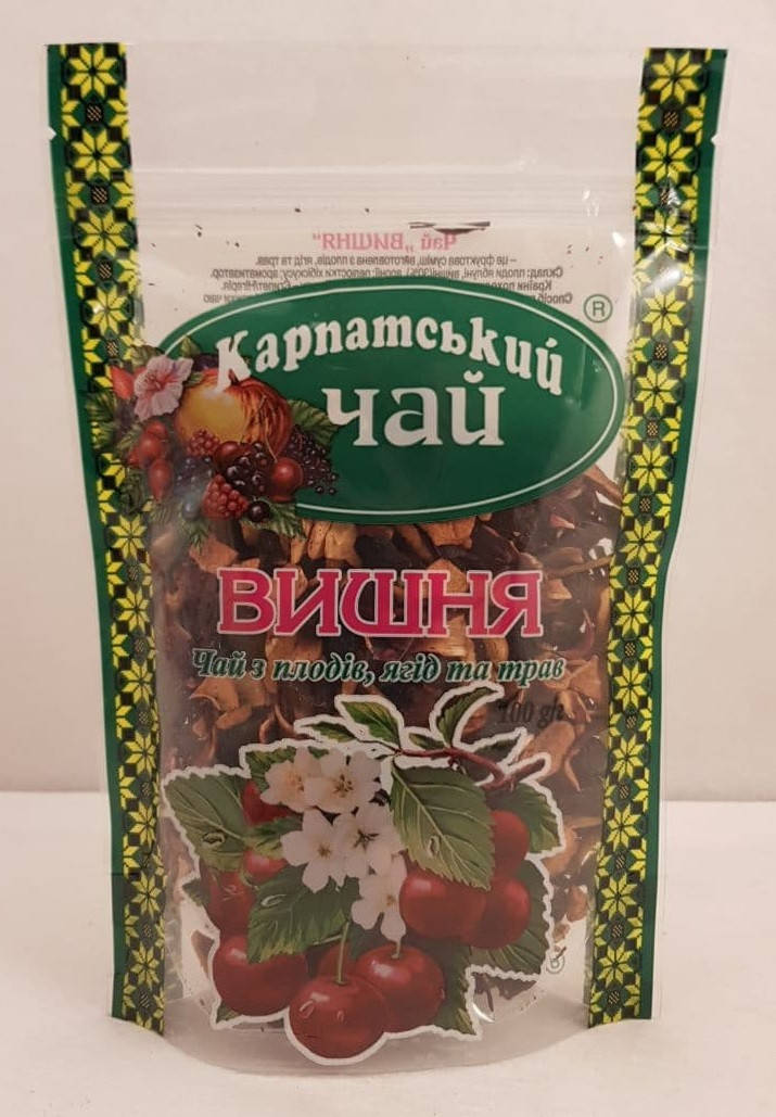 

Чай фруктово-ягодный Карпатский Чай Вишня 100 г
