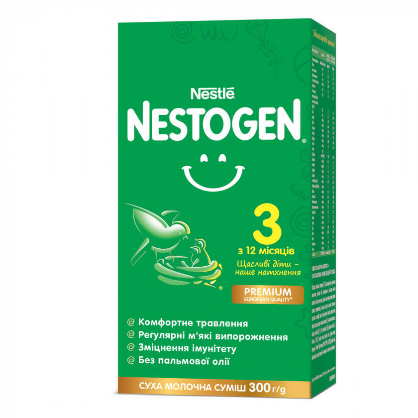 

Молочная смесь Nestogen 3 с 12 месяцев, 300г