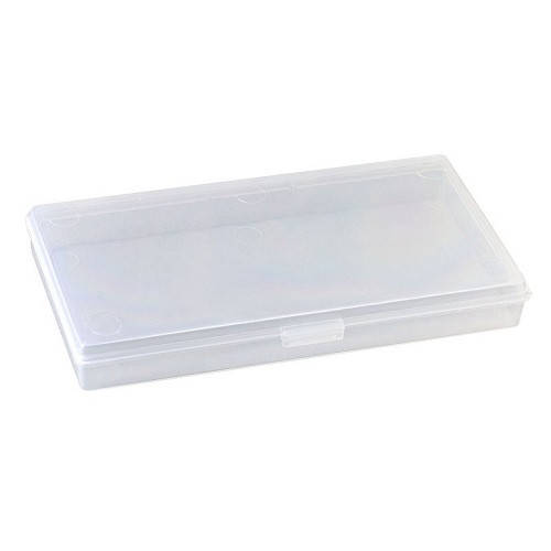 

Коробка органайзер кейс для снастей бисера 145x75x15мм без ячеек