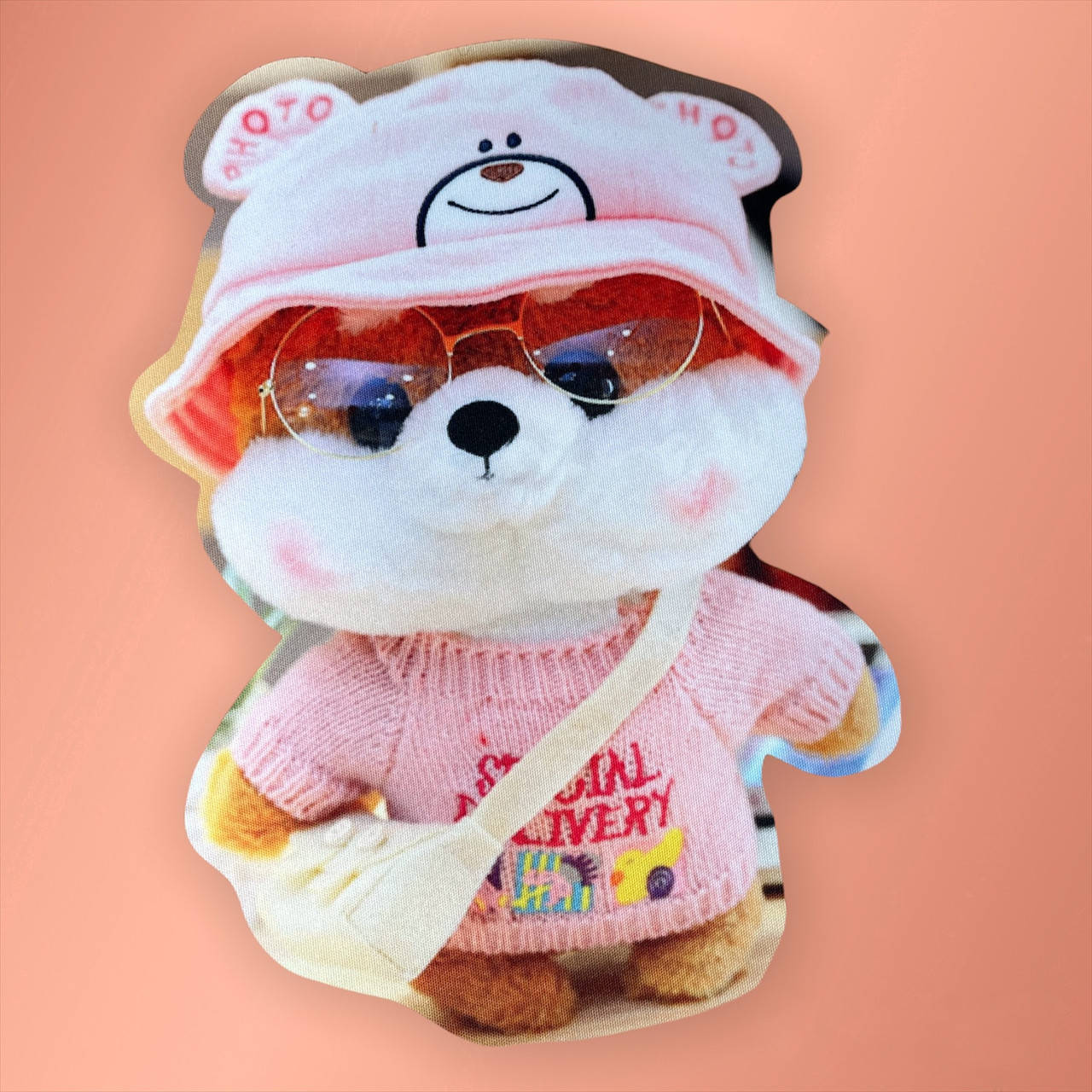

Нашивка Собака Лалафанфан / Lalafanfan dog 150х210 мм, Разные цвета