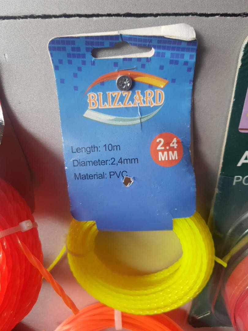 

Леска Blizzard d=3мм, L=10м (200шт\ящ) кручёная