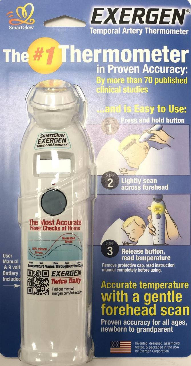 

Термометр для височной артерии Temporal artery thermometer Еxergen