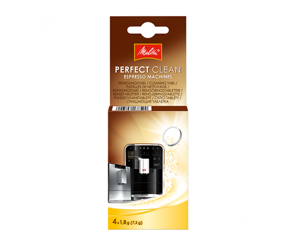 

Таблетки от кофейных масел Melitta cleaner perfect clean 4х1,8г