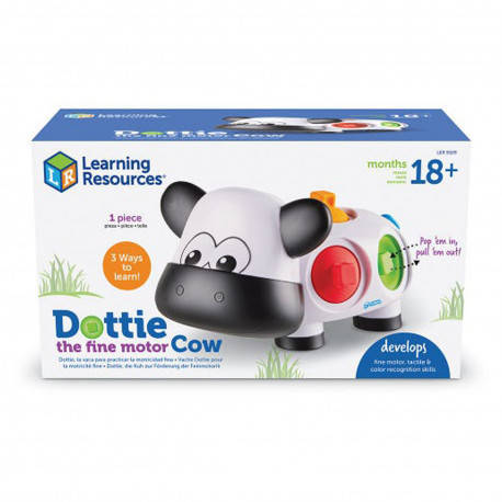 

Развивающая игрушка "Коровка Дотти" Learning Resources, Разные цвета