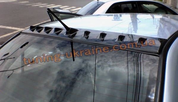 

Спойлер Evo. Style из стеклопластика на Mitsubishi Lancer 9 2003-2006