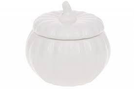 

Сахарница фарфоровая Тыква 300мл, цвет - белый
