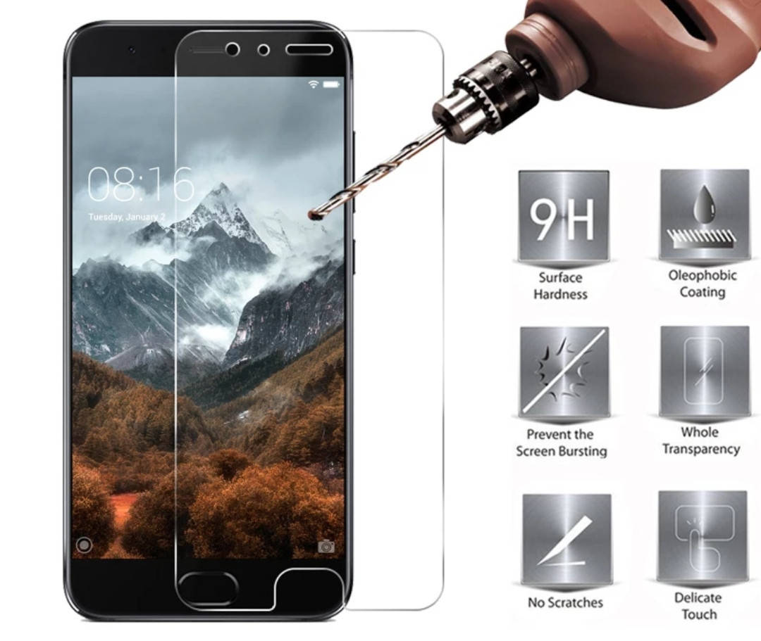 

Загартоване захисне скло на Xiaomi Mi Note 3, Прозрачный