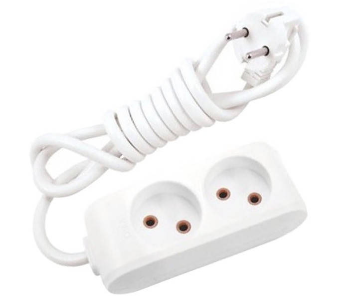 

Удлинитель 2 гнезда 5м без заземления Viko Multi-Let