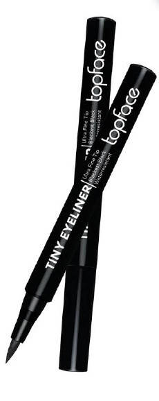 

Подводка для глаз TopFace Tiny Eyeliner водостойкая черная PT612, Черный