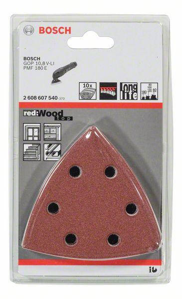 

Шлифлистов Bosch B.f.Wood and Paint C430, 93 × 93мм G 60-180, 10шт