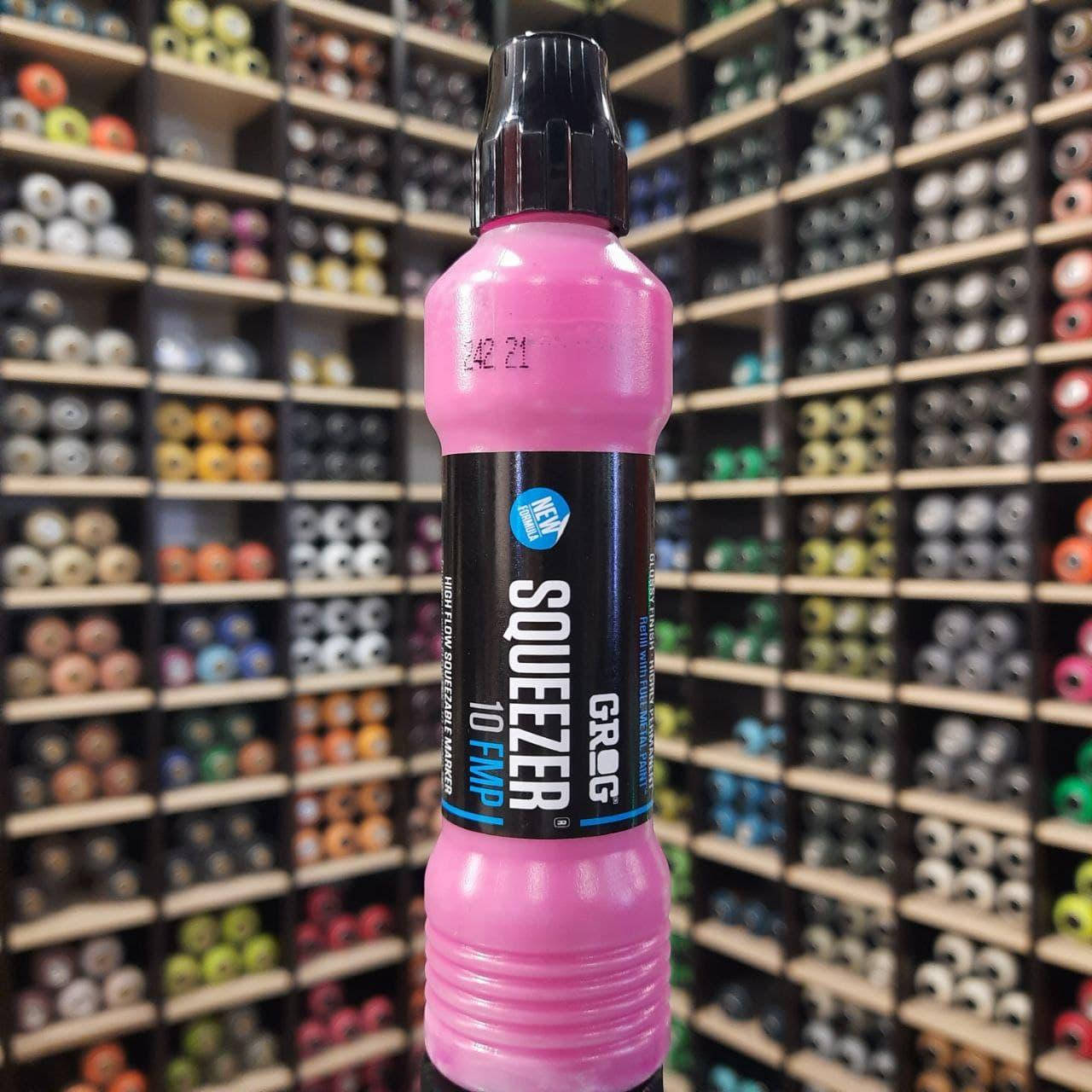 

Маркер-сквизер GROG FMP 10mm Jellyfish Fuchsia (Розовый)