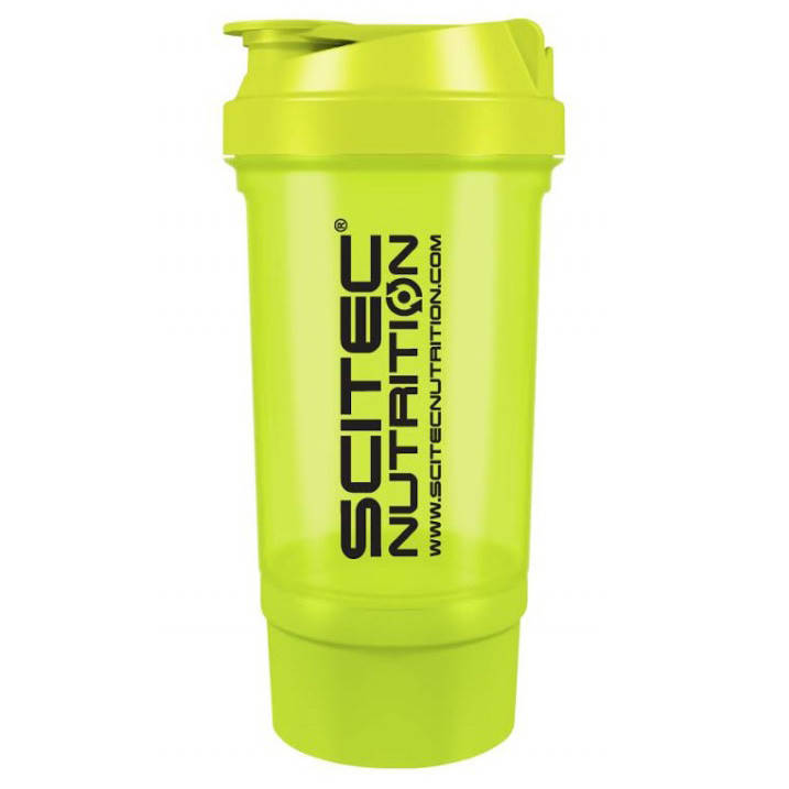 

Шейкер Scitec Nutrition Traveller Shaker GREEN 2 in 1 500 ml