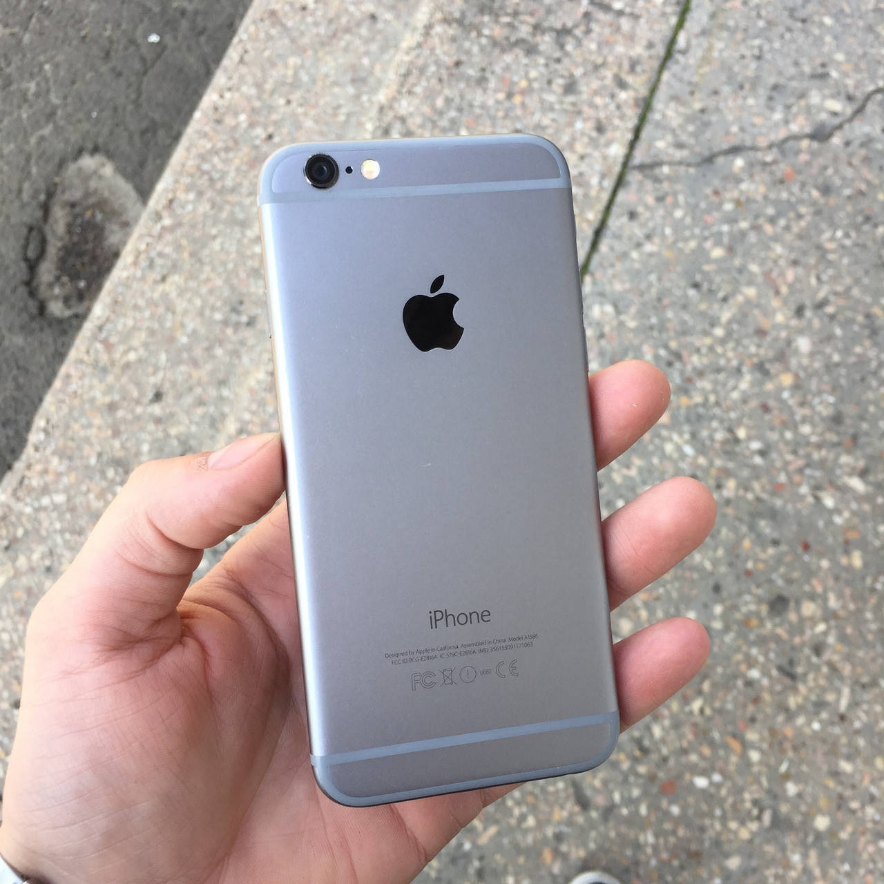 

Смартфон Apple iPhone 6 16 Gb Neverlock Оригинал айфон 6 Space Gray, Темно-серый
