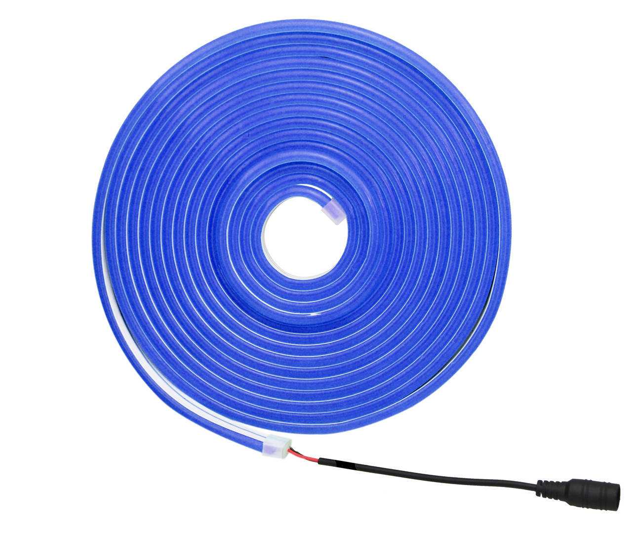 

Светодиодная неоновая лента NEON 220В JL 2835-120 G IP65 синий, герметичная, 5 метров (0740)