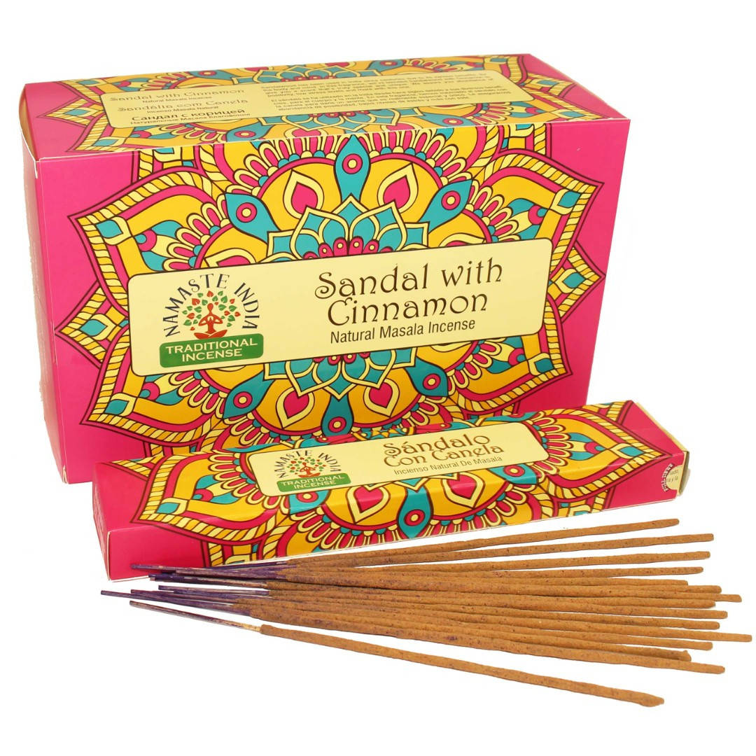 

Благовония САНДАЛ КОРИЦА (Sandal with Cinnamon, Orkay), 15 грамм