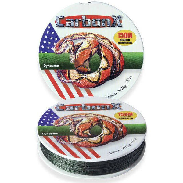 

Шнур Carbon X4 Green 150м 0.1мм 10.6кг, Зелёный