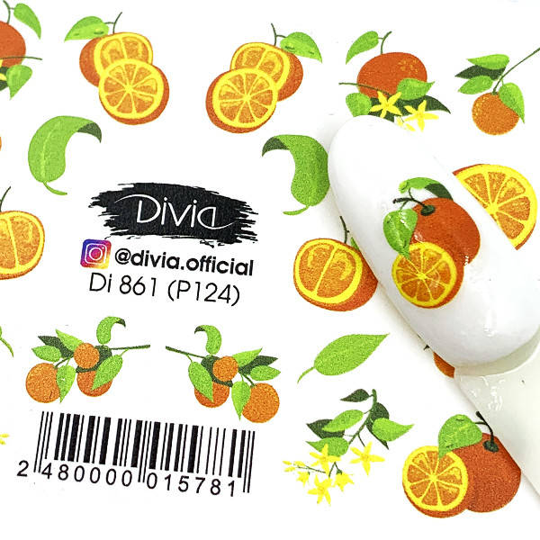 

Divia Наклейки "Рельеф" Di861 №P124