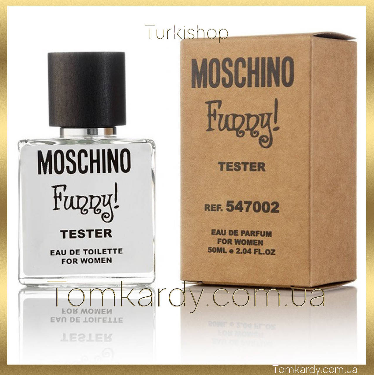 

Женские духи Moschino Funny [Tester Концентрат] 50 ml. Москино Фанни (Тестер) 50 мл.