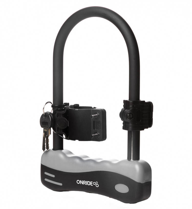 

Велозамок Onride Clamp 10 U-lock 12x165x245 на ключах (замок скоба)