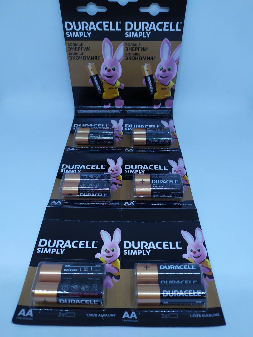 

Батарейка Duracell LR6/BL12 отрывной