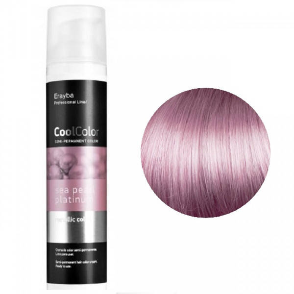

Полуперманентная краска для волос Erayba Cool Color C12 Жемчужно-платиновый 100 мл