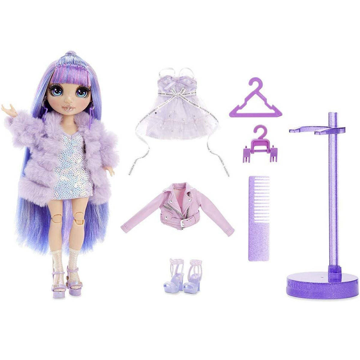 

Кукла Радуга Рейнбоу Хай Вайлет Виллоу Rainbow High Violet Willow Фиолетовая