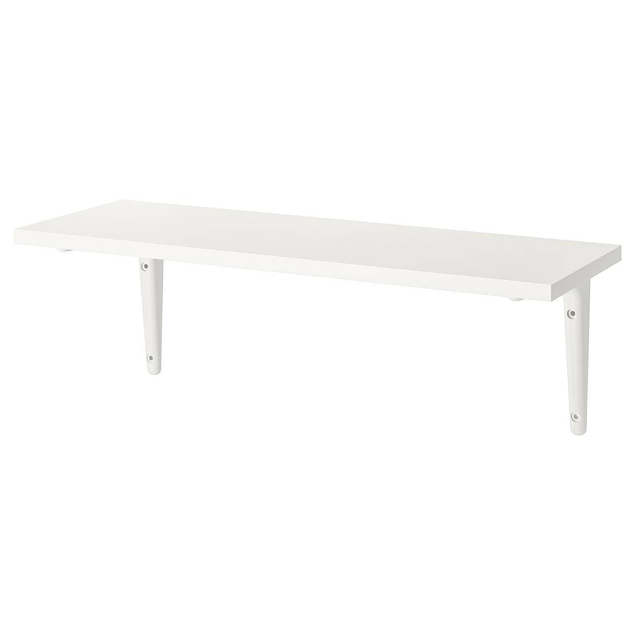 

Полка IKEA BURHULT/SIBBHULT навесная 59x20 см белый 893.259.63