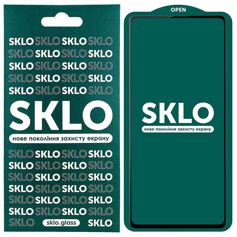 

Samsung S21 Защитное стекло SKLO 5D (full glue), Черный