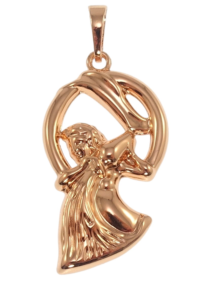 

Кулон Xuping Позолота РО "Знак Зодиака Водолей" для цепочки до 6мм