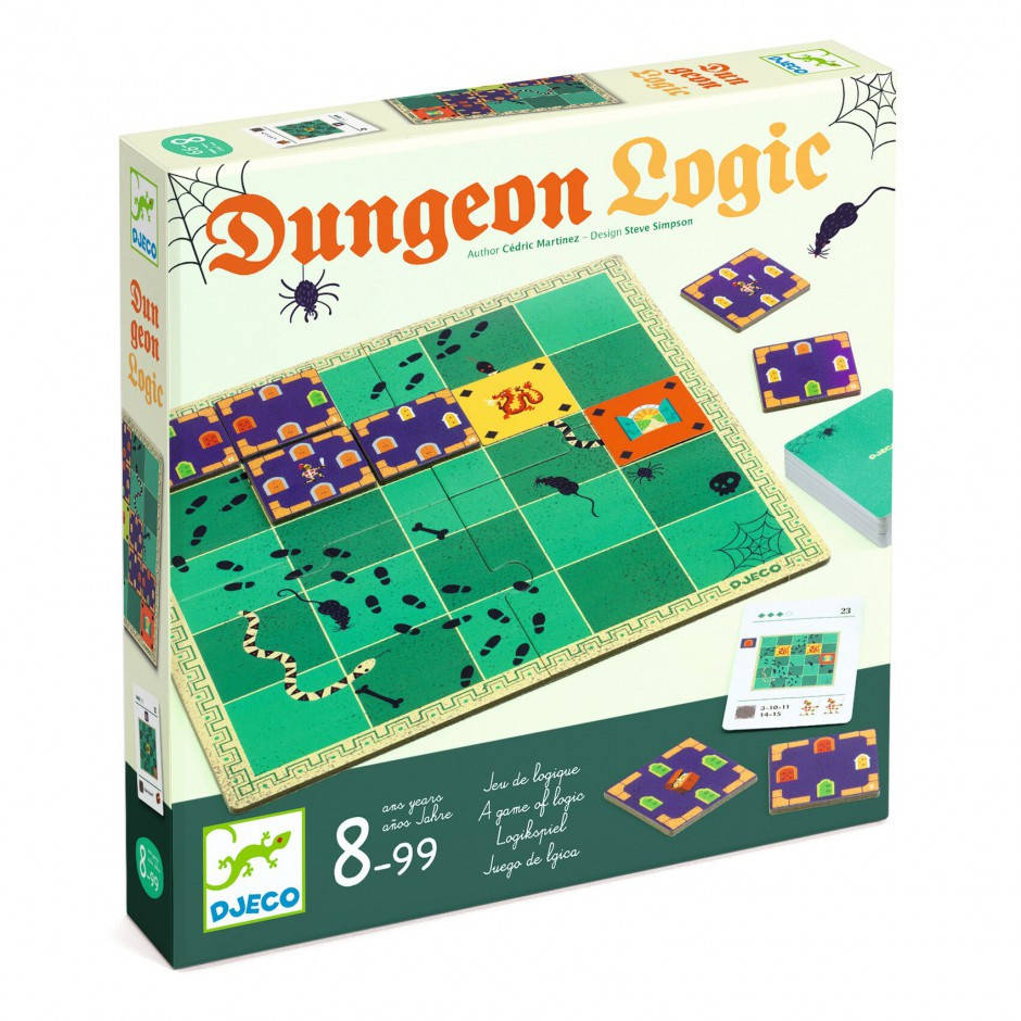 

DJECO настольная игра Dungeon Logic “Логика подземелья"