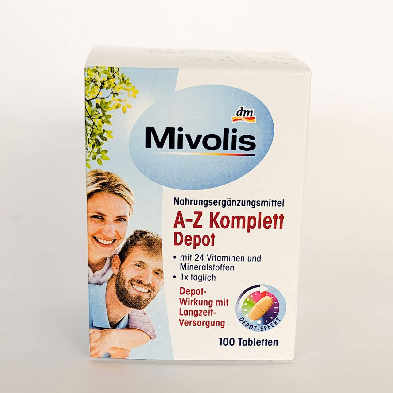 

Витаминный комплекс Mivolis A-Z Depot 100 шт