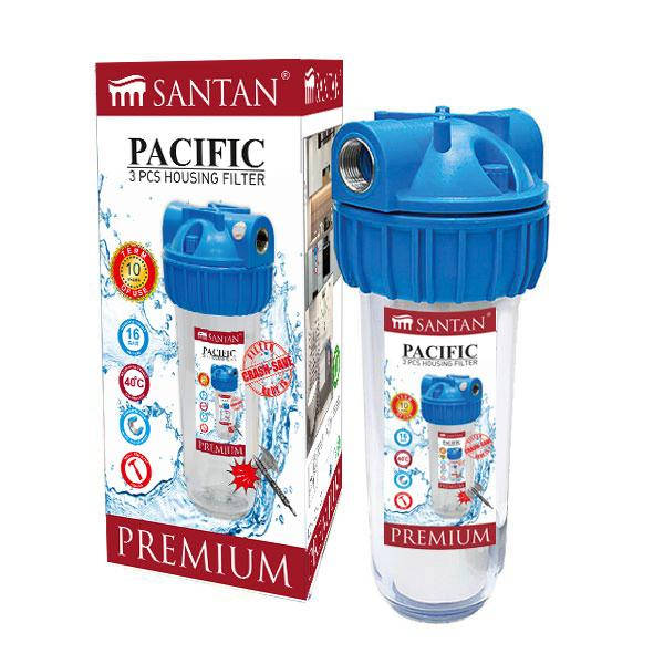 

Фильтр для очистки воды SANTAN Pacific 3PS, 1/2" (корпус+сетка, крепление и ключ)